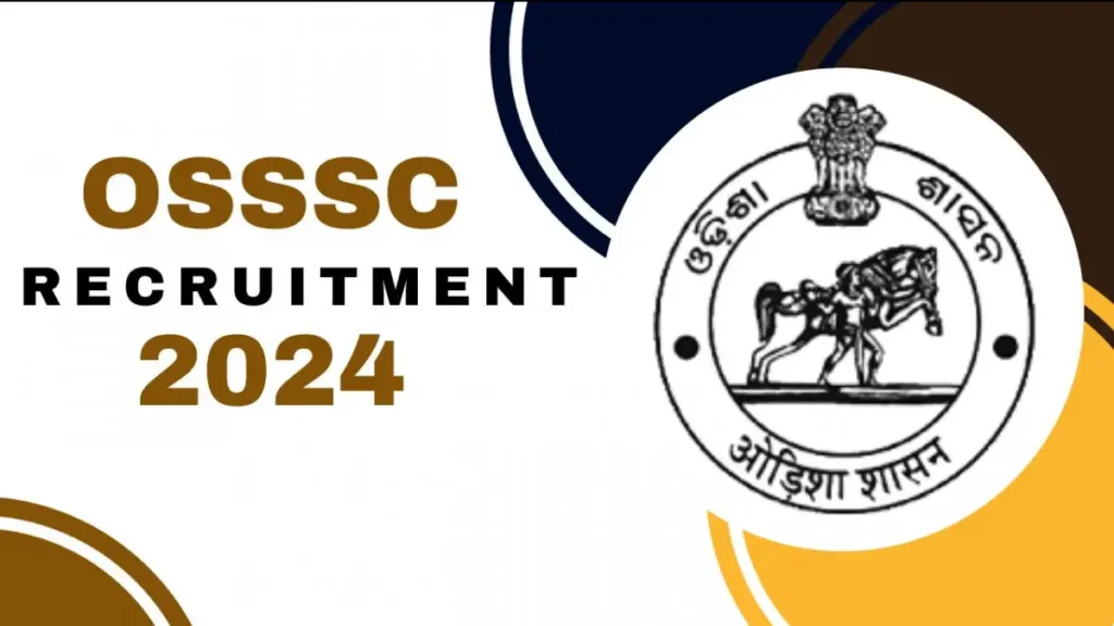 OSSSC Recruitment 2024.