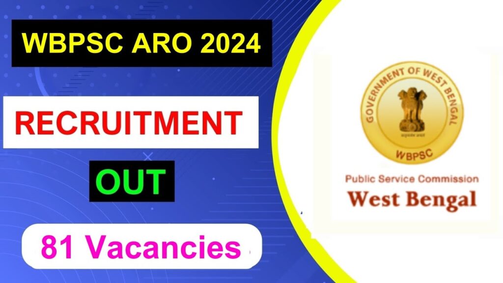 WBPSC ARO Recruitment 2024