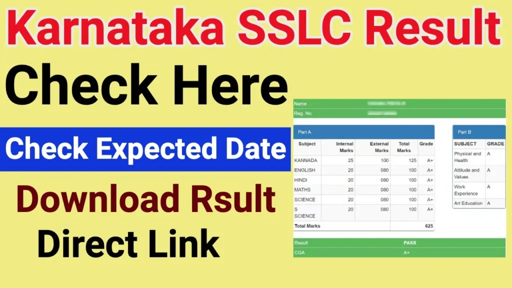Karnataka SSLC Result 2024 [Out] Karresults.nic.in Class 10th Result